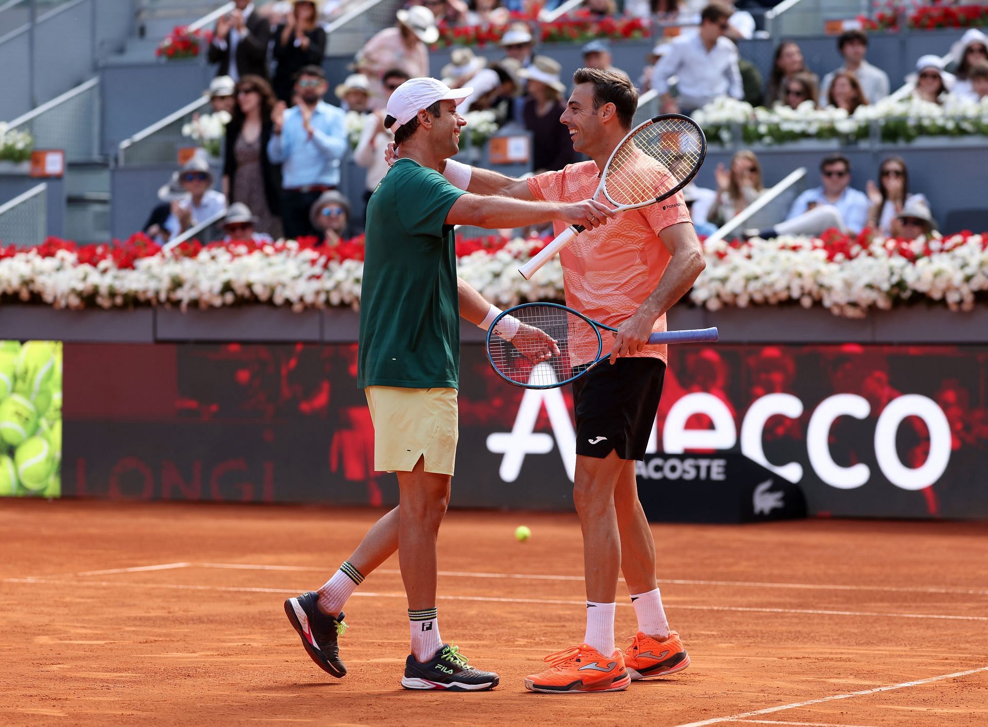 Granollers and Zeballos are the fifth seeds at the French Open - Day Twelve - Source: Getty